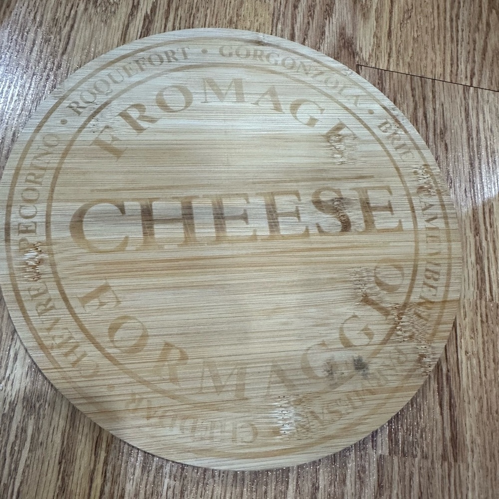 BUNDLE 2 Piece Wooden Cutting Boards / Cheese Board Set